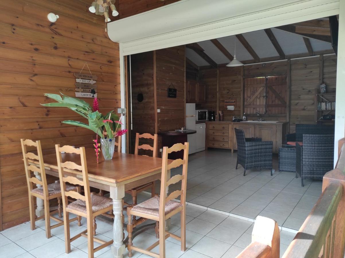 Le Tri Haut De Bellevue - Bungalow Colibri Pointe-Noire Eksteriør bilde